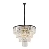 Люстра Nowodvorski 7614 Cristal L E14 12x25W IP20 чорна