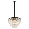 Люстра Nowodvorski 7616 Cristal M E14 9x25W IP20 чорна