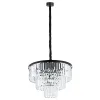 Люстра Nowodvorski 7616 Cristal M E14 9x25W IP20 чорна