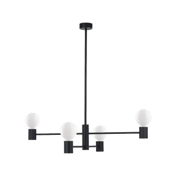 Люстра Nowodvorski 7931 Radius E27 4x25W IP20 чорна
