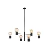 Люстра Nowodvorski 7932 Radius E27 6x25W IP20 чорна