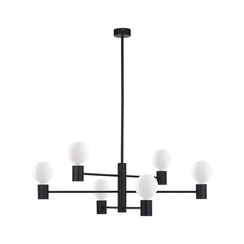 Люстра Nowodvorski 7932 Radius E27 6x25W IP20 чорна