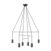 Люстра Nowodvorski 9677 Imbria GU10 6x10W IP20 чорна