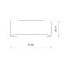 Люстра Nowodvorski 9682 Cameron E27 4x15W IP20 сіра
