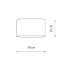 Люстра Nowodvorski 9687 Cameron E27 2x15W IP20 сіра
