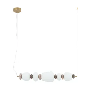 Підвісний світильник, люстра Nowodvorski 11699 Ceramic Horizontal LED 1x26W 3000K 2000Lm IP20 білий