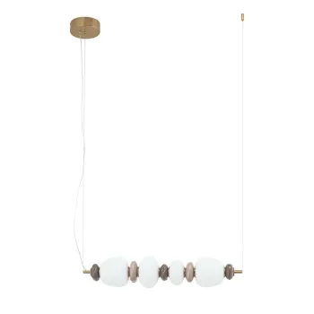 Підвісний світильник, люстра Nowodvorski 11700 Ceramic Horizontal LED 1x22W 3000K 1750Lm IP20 білий