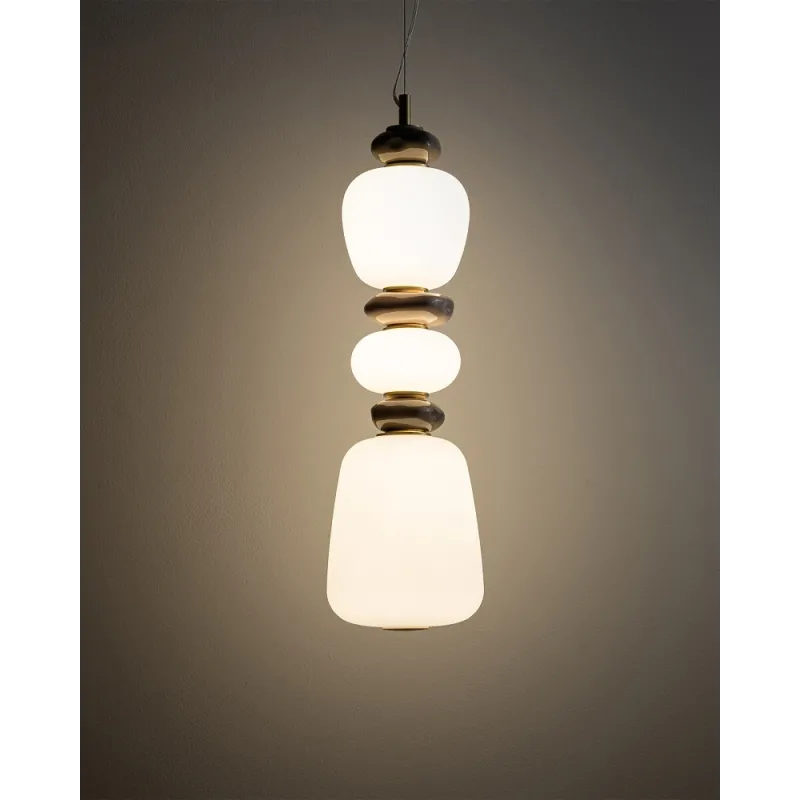 Підвісний світильник, люстра Nowodvorski 11701 Ceramic Vertical LED 1x19W 3000K 1500Lm IP20 білий