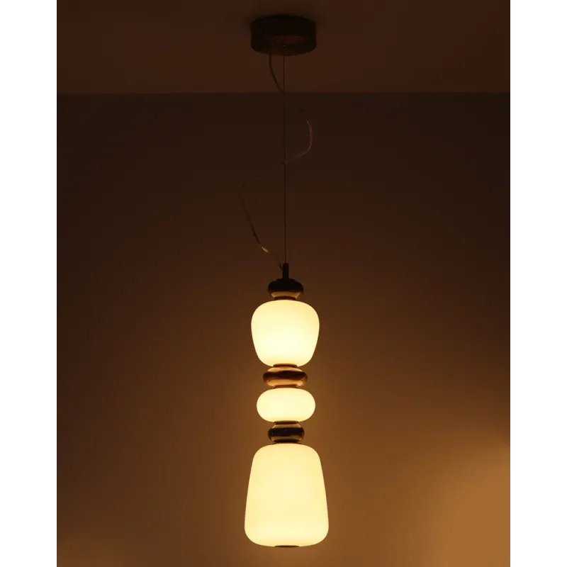 Підвісний світильник, люстра Nowodvorski 11701 Ceramic Vertical LED 1x19W 3000K 1500Lm IP20 білий