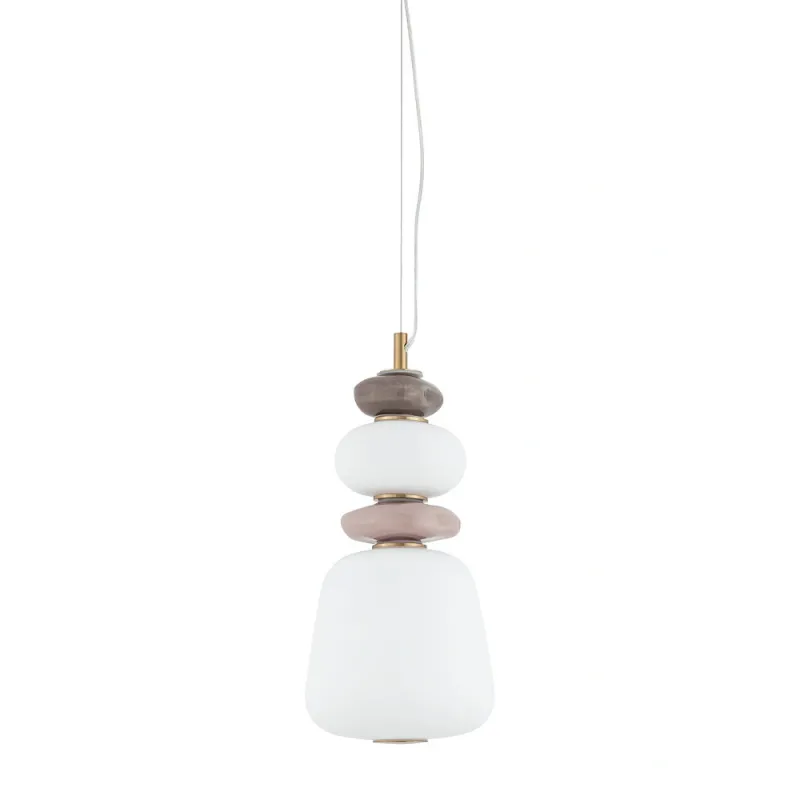 Підвісний світильник, люстра Nowodvorski 11702 Ceramic Vertical LED 1x12W 3000K 950Lm IP20 білий