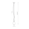 Підвісний світильник, люстра Nowodvorski 11702 Ceramic Vertical LED 1x12W 3000K 950Lm IP20 білий