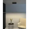 Підвісний світильник, люстра Nowodvorski 10365 Bar LED L 1x40W 3000K 2200Lm IP20 чорний