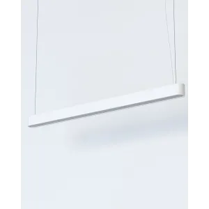 Підвісний світильник, люстра Nowodvorski 7537 Soft LED T8LED 1x22W 3000K 3200Lm IP20 білий