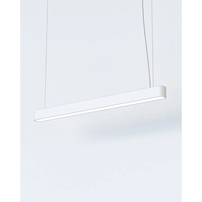 Підвісний світильник, люстра Nowodvorski 7547 Soft LED T8LED 1x16W 3000K 2300Lm IP20 білий