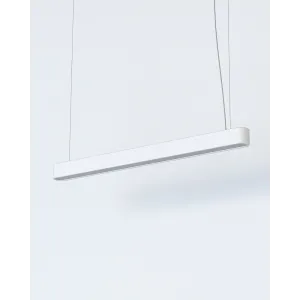 Підвісний світильник, люстра Nowodvorski 7547 Soft LED T8LED 1x16W 3000K 2300Lm IP20 білий