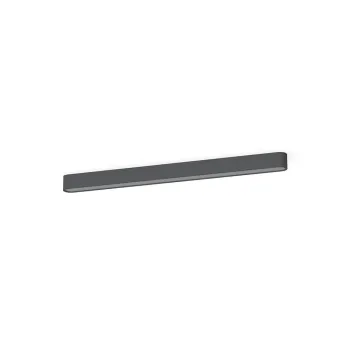 Світильник стельовий Nowodvorski 7533 Soft LED T8LED 1x16W 3000K 2300Lm IP20 графітовий