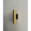 Бра, настінний світильник Nowodvorski 10754 Fourty Wall M GU10 2x10W IP20 латунний