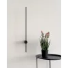 Бра, настінний світильник Nowodvorski 10853 Saber M LED 1x11W 4000K 410Lm IP20 чорний