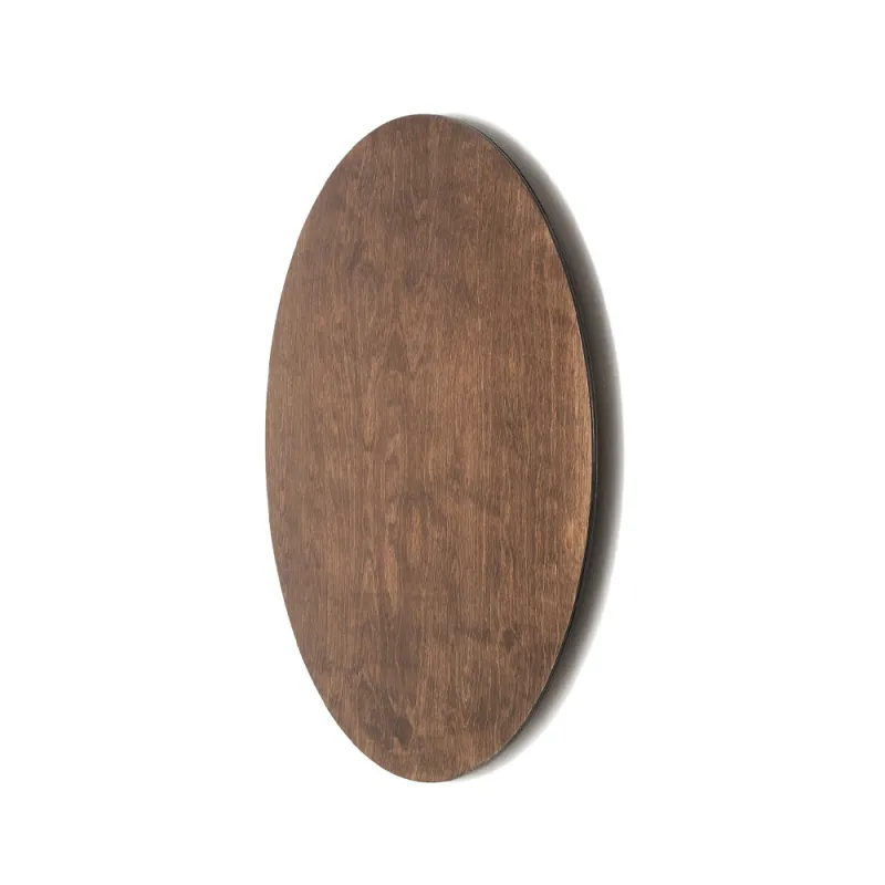 Бра, настінний світильник Nowodvorski 11178 Ring Timber LED XXL 1x22W 3000K 400Lm IP20 коричневий