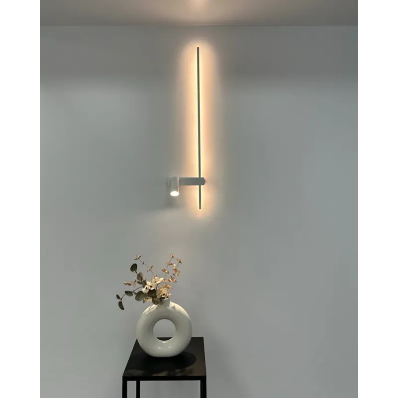 Бра, настінний світильник Nowodvorski 11580 Easy Right LED+GU10 MR11 11W+10W 3000K 450Lm IP20 білий