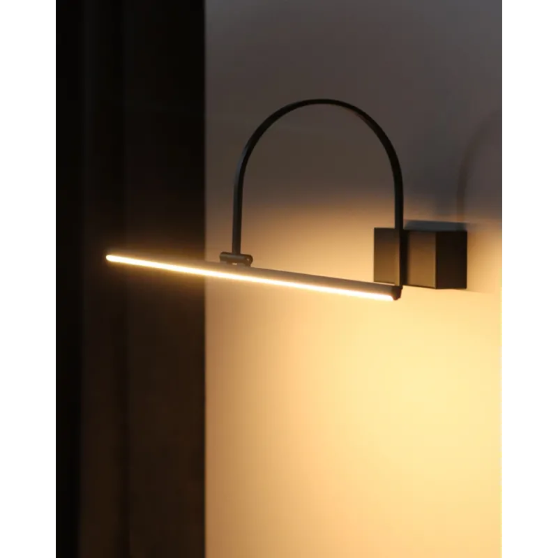 Підсвітка для картин, бра, настінний світильник Nowodvorski 11957 Artline LED S 1x4W 3000K 280Lm IP20 чорний