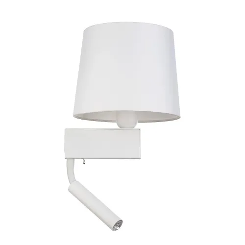 Бра, настінний світильник Nowodvorski 8216 Chillin E27+G9 2x10W+10W IP20 білий