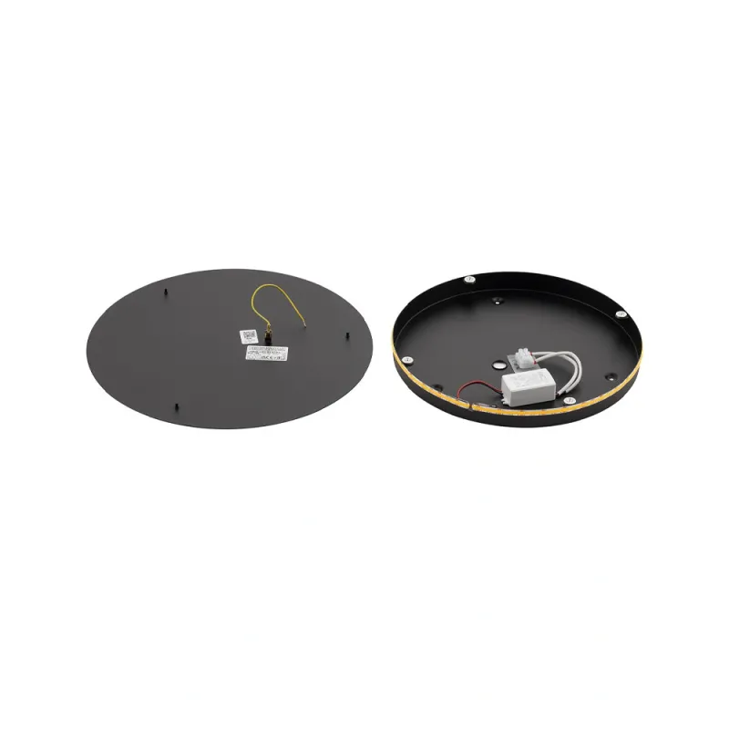 Бра, настінний світильник Nowodvorski 7636 Ring L LED 1x13W 3000K 160Lm IP20 чорний