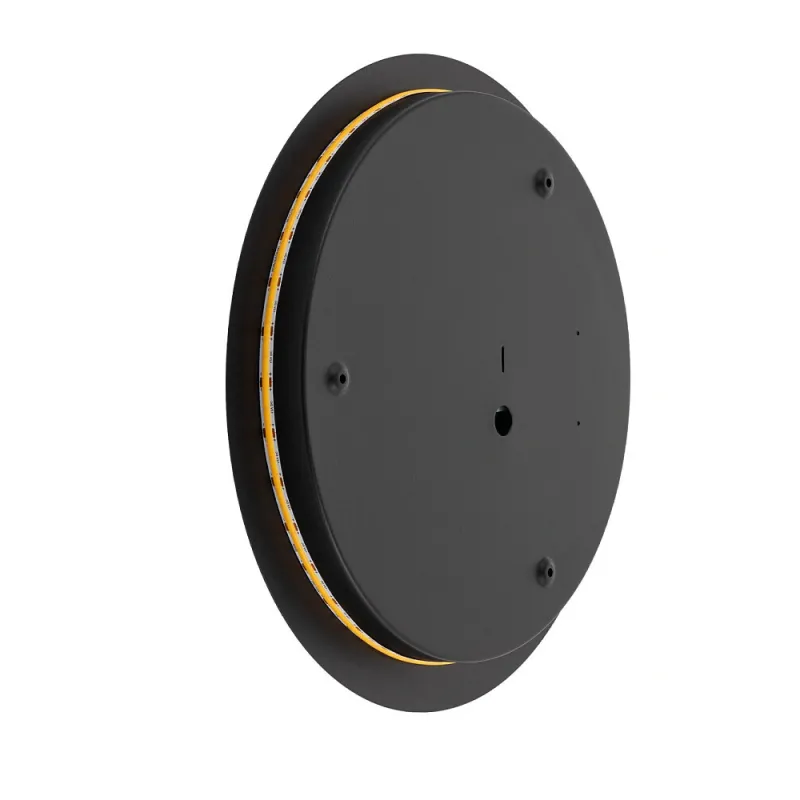 Бра, настінний світильник Nowodvorski 7636 Ring L LED 1x13W 3000K 160Lm IP20 чорний