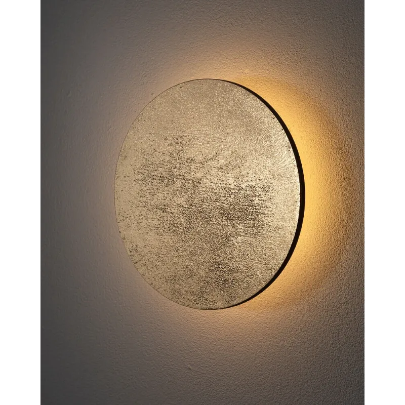Бра, настінний світильник Nowodvorski 10280 Ring Wood S LED 1x7W 3000K 60Lm IP20 золотий