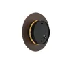 Бра, настінний світильник Nowodvorski 10315 Ring S LED 1x7W 3000K 60Lm IP20 шоколадний