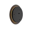 Бра, настінний світильник Nowodvorski 10352 Ring M LED 1x10W 3000K 130Lm IP20 шоколадний