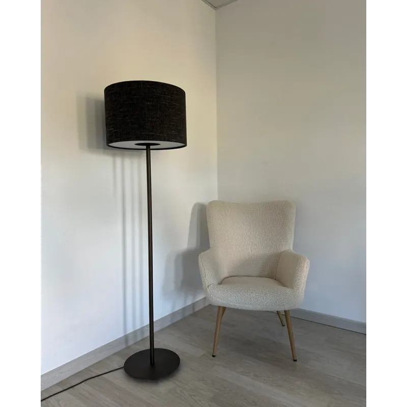 Торшер Nowodvorski 11663 Amarela E27 1x25W IP20 графітовий