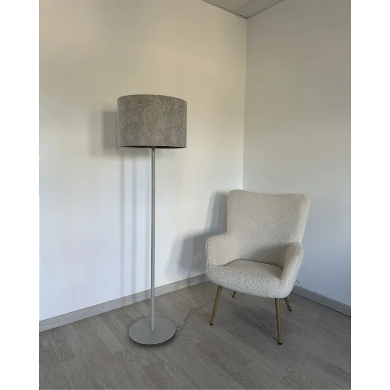 Торшер Nowodvorski 11667 Cedro E27 1x25W IP20 світло-сірий