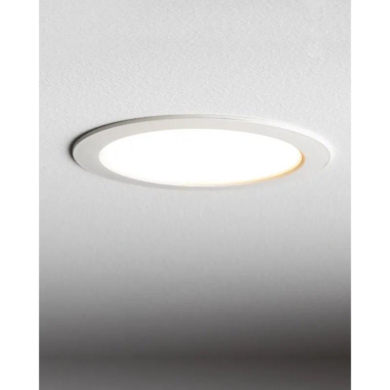 Точковий світильник Nowodvorski 10537 Mykonos LED 1x10W 3000K 900Lm IP20 білий