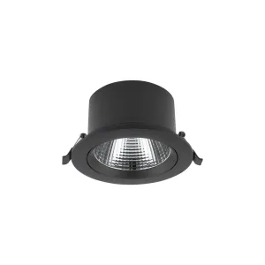 Точковий світильник Nowodvorski 10557 Egina LED 1x15W 3000K 1000Lm IP20 чорний