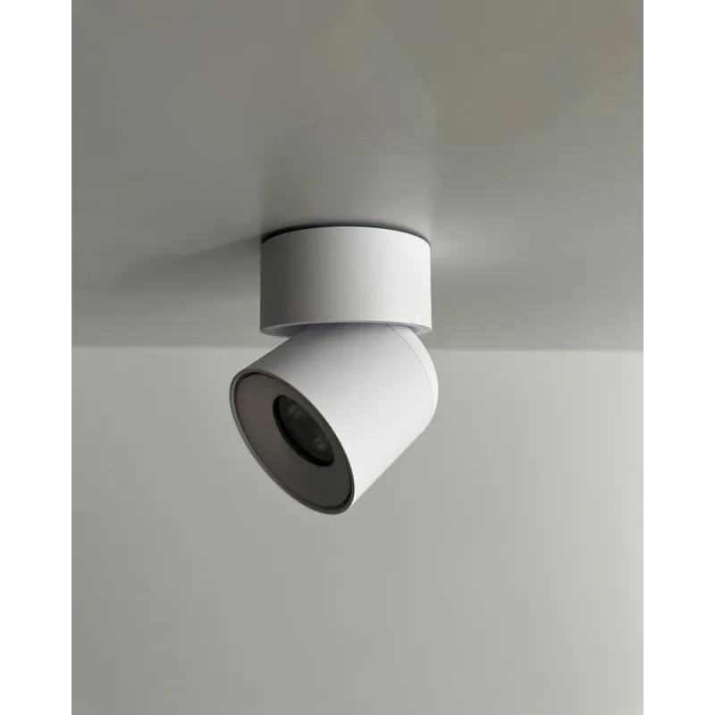 Світильник поворотний точковий, бра Nowodvorski 11347 Oscar GU10 1x15W IP54 білий