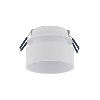 Точковий світильник врізний Nowodvorski 11350 Shine GU10 1x15W IP20 білий