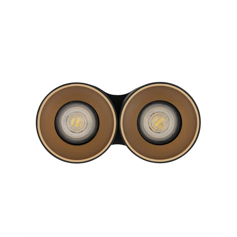 Точковий світильник Nowodvorski 8087 Eye Tone II GU10 2x10W IP20 чорний