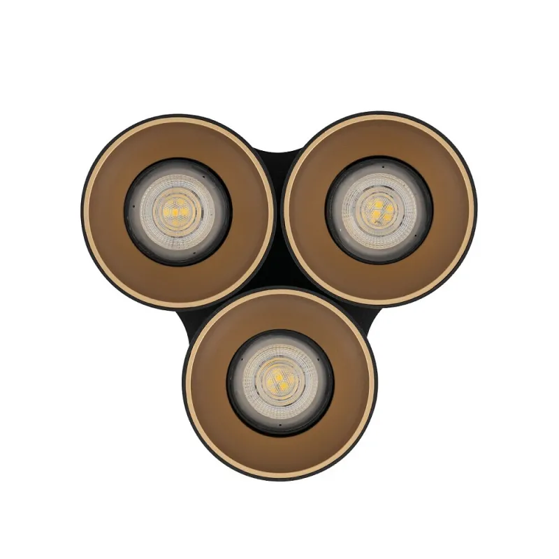 Точковий світильник Nowodvorski 8092 Eye Tone III GU10 3x10W IP20 чорний