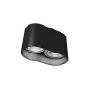 Точковий світильник Nowodvorski 9240 Oval GU10 2x15W IP20 чорний