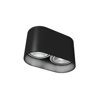 Точковий світильник Nowodvorski 9240 Oval GU10 2x15W IP20 чорний