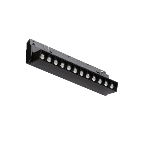 Магнітний трековий світильник Nowodvorski 10646 LVM Focus Out LED 1x9W 4000K 880Lm IP20 чорний