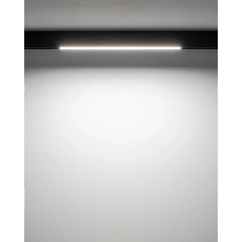 Магнітний трековий світильник Nowodvorski 10650 LVM Line LED 1x15W 4000K 770Lm IP20 чорний