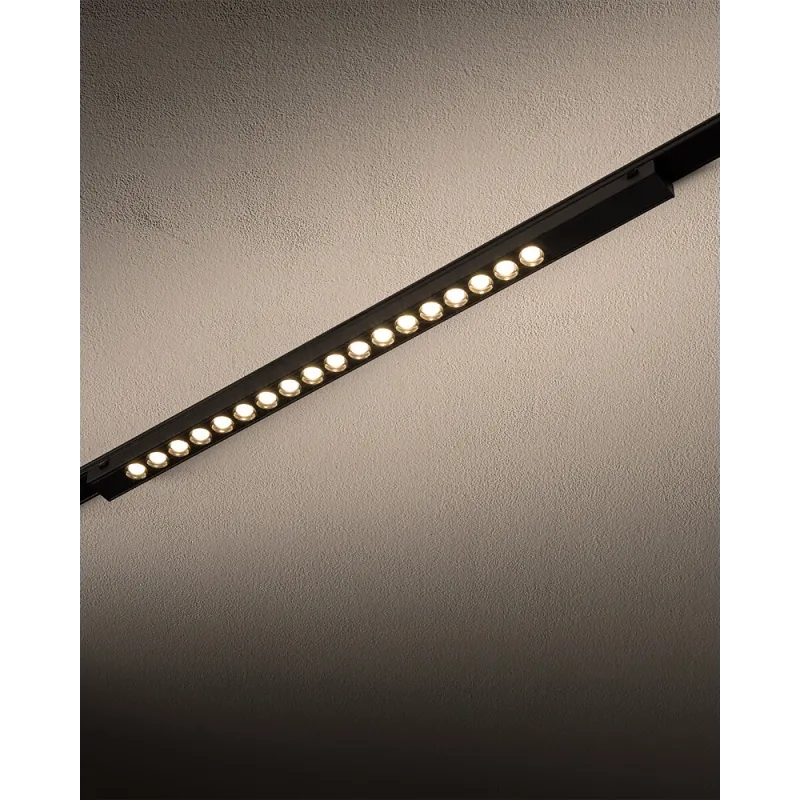 Магнітний трековий світильник Nowodvorski 11306 UT-LVM Focus LED 1x18W 3000K 1500Lm IP20 чорний
