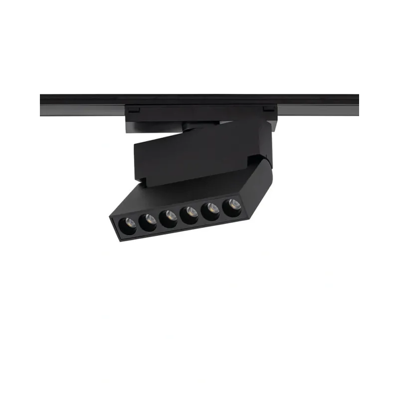 Магнітний трековий світильник Nowodvorski 11312 UT-LVM Focus Out LED 1x6W 3000K 500Lm IP20 чорний