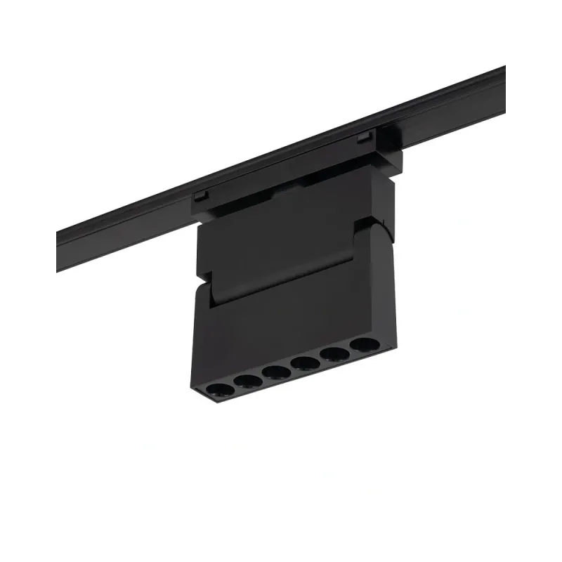 Магнітний трековий світильник Nowodvorski 11312 UT-LVM Focus Out LED 1x6W 3000K 500Lm IP20 чорний