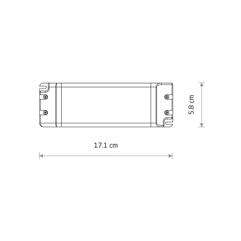 Блок живлення Nowodvorski 11301 DC Power Supply 48V 80W IP20 білий