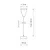 Підвіс Nowodvorski 8696 CTLS Suspension Kit 3 Circuit IP20 білий