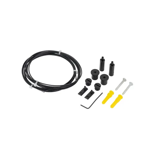 Комплект підвіски для магнітної системи Nowodvorski 11744 NANO-LVM Suspension Kit IP20 чорний