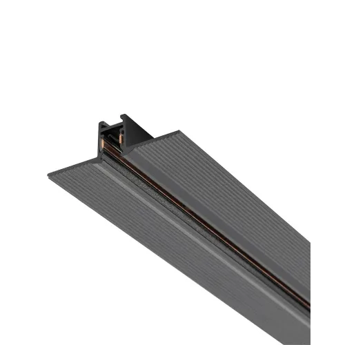 Магнітний шинопровід вбудований Nowodvorski 11731 NANO-LVM Recessed Track 2m IP20 чорний